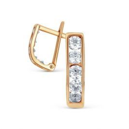 Серьги из розового золота 80495