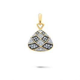 Подвес с бриллиантами из желтого золота VALTERA 65970