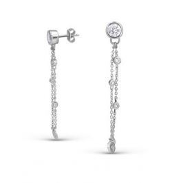 Серьги из серебра VALTERA 84871