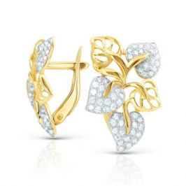 Серьги из розового золота 90447