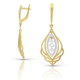 Серьги из розового золота 90452