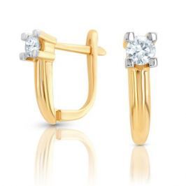 Серьги с бриллиантами из розового золота VALTERA 97560
